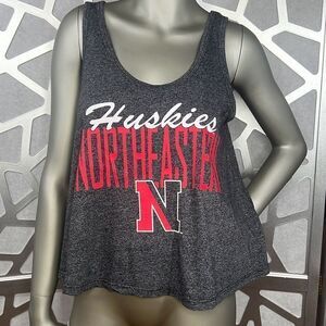 NEU Northeastern University U-Trau Gray Tank Top S